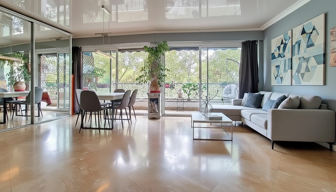 Appartement étage élevé, 2 balcons - Saxe Gambetta Lyon 69007