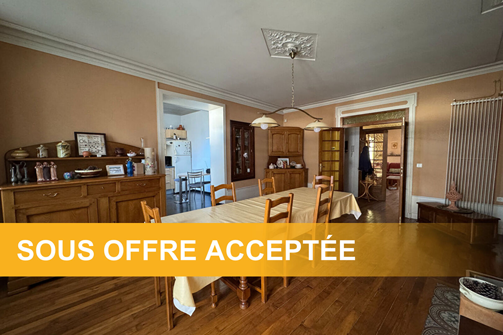 Appartement de charme 139,62 m² 1er étage Lons-le-Saunier 5 pièce(s)