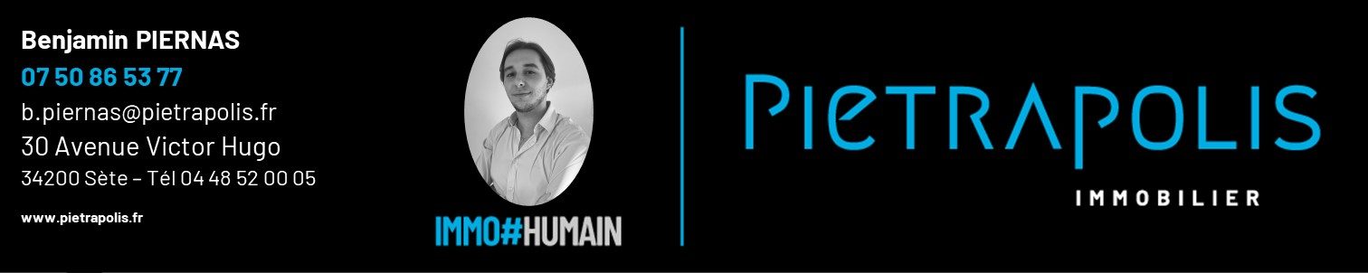 SETE : Centre Ville, Vue Quai, appartement T3, 95 m² Sète 34200