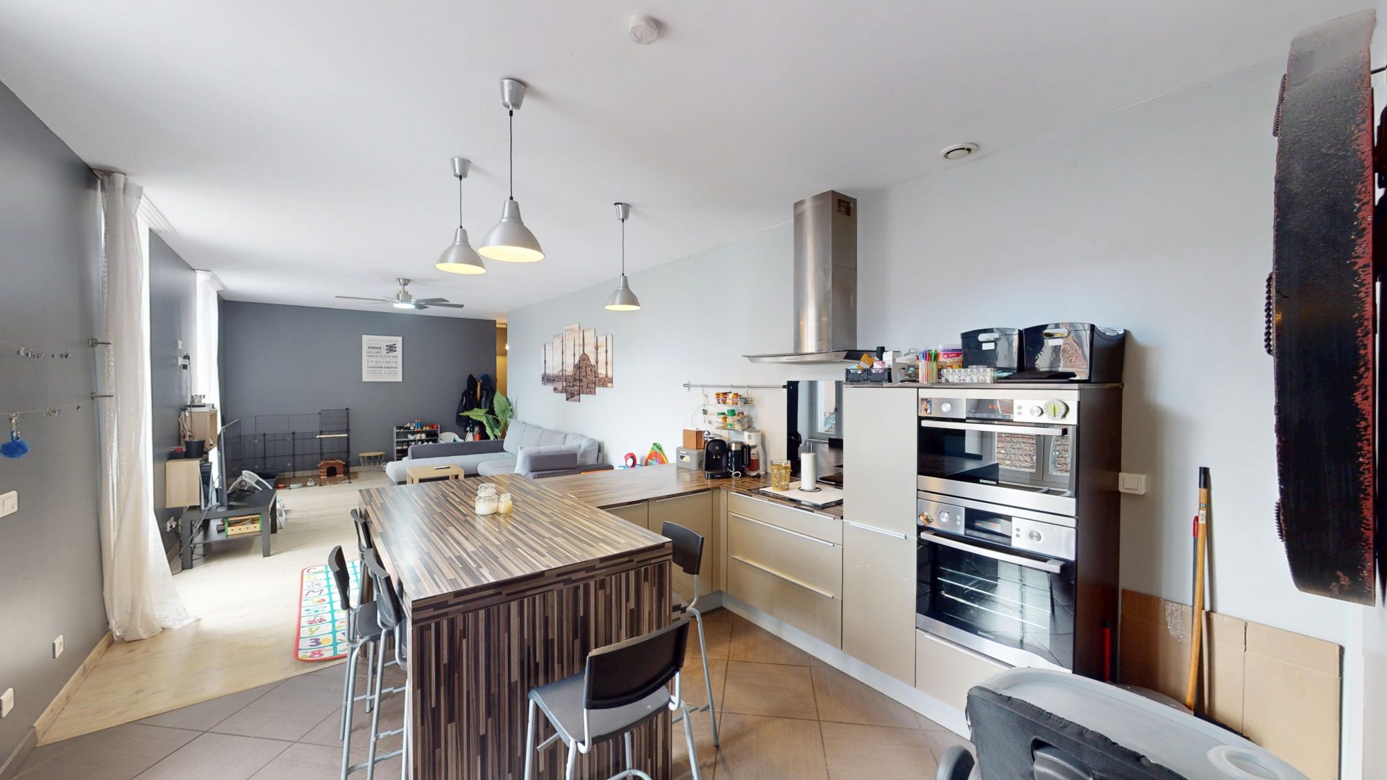 Appartement et local commercial