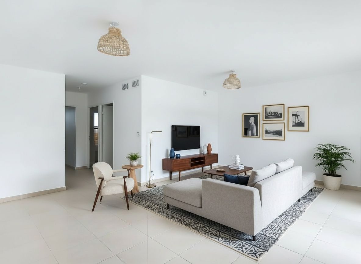 MIREVAL: Appartement T3 60m², Jardin, 2 parkings privatifs