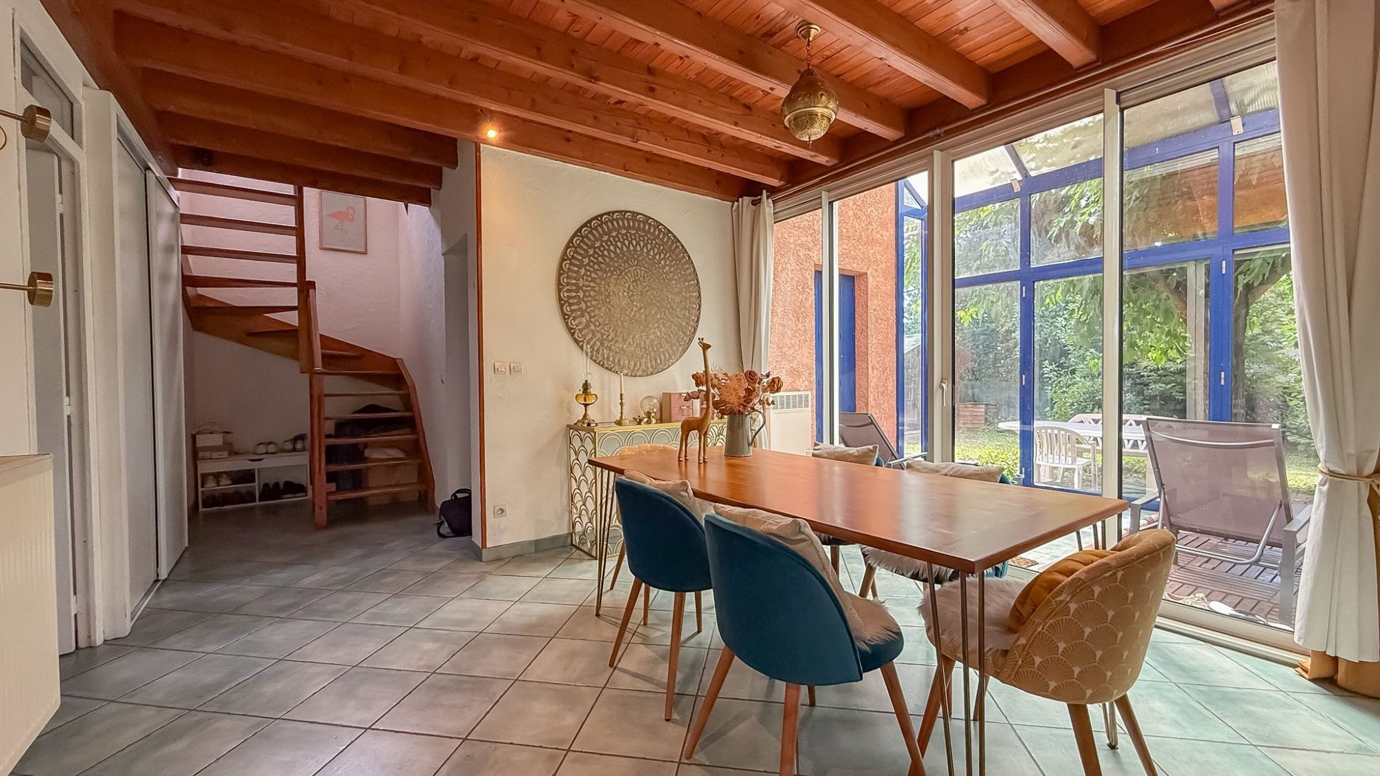 Maison 5 chambres/grand jardin et   garage Fontaines-sur-Saône 69270