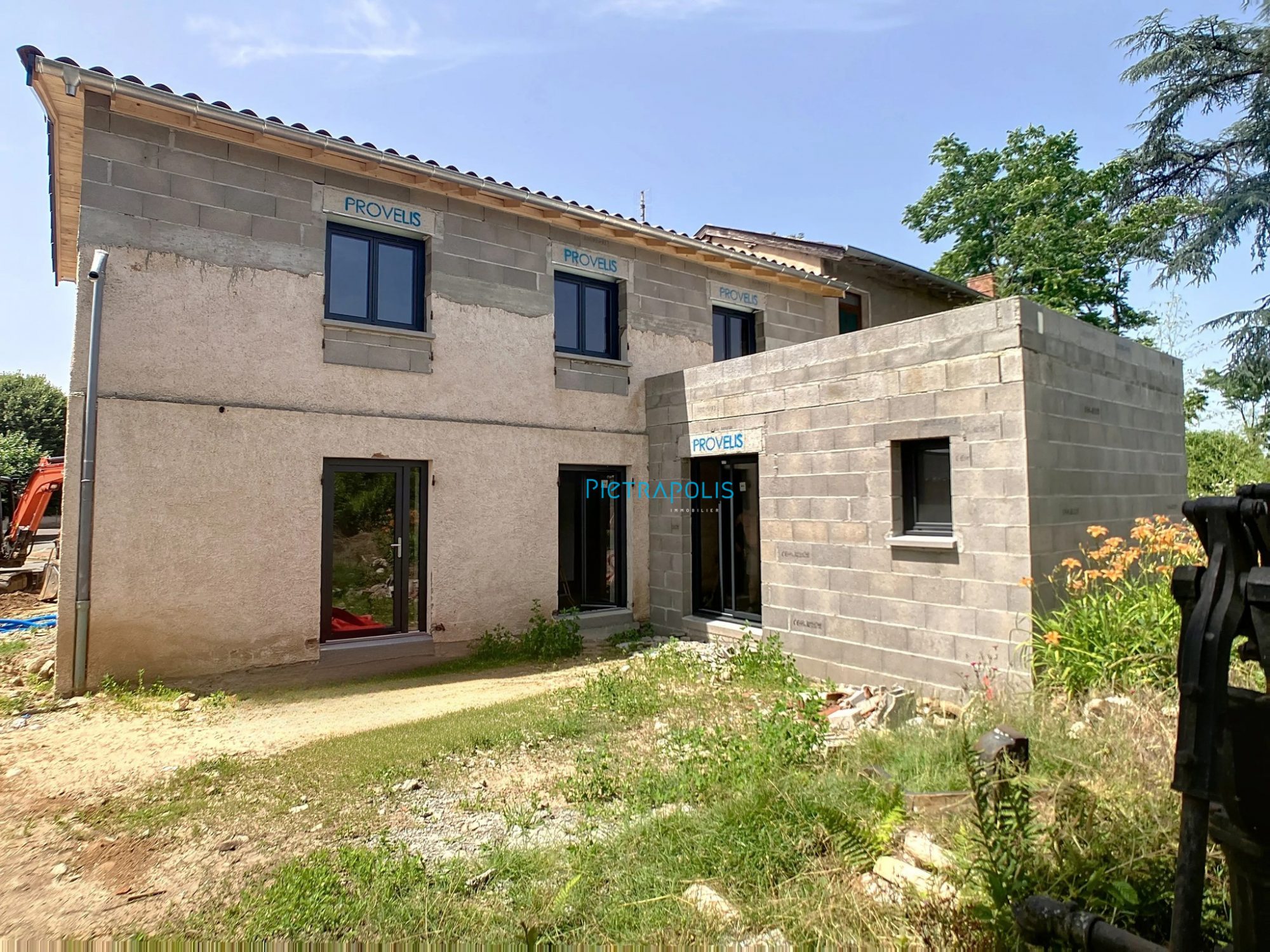 maison avec chambre parentale de plain pied - jardin -