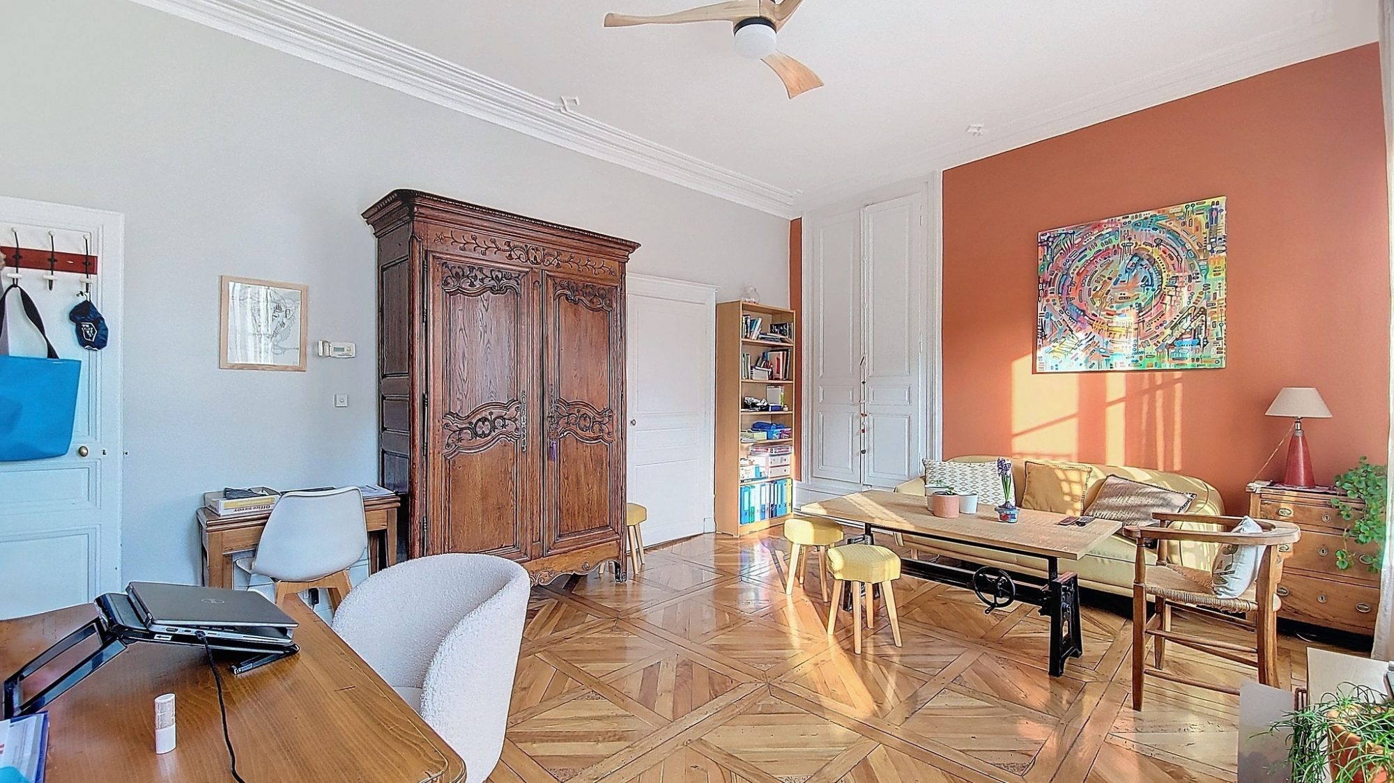 Appartement T4-3 Chbres-80m2-Haussmannien