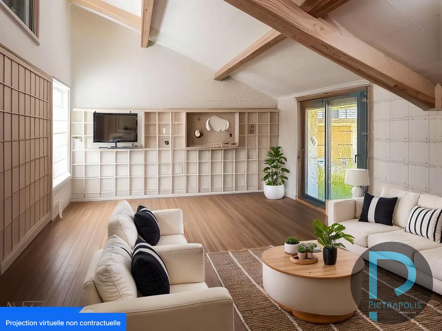 Maison de 95m² - 3 chambres dont une au RDC - Buanderie - Terrain de 70m² Romans 01400