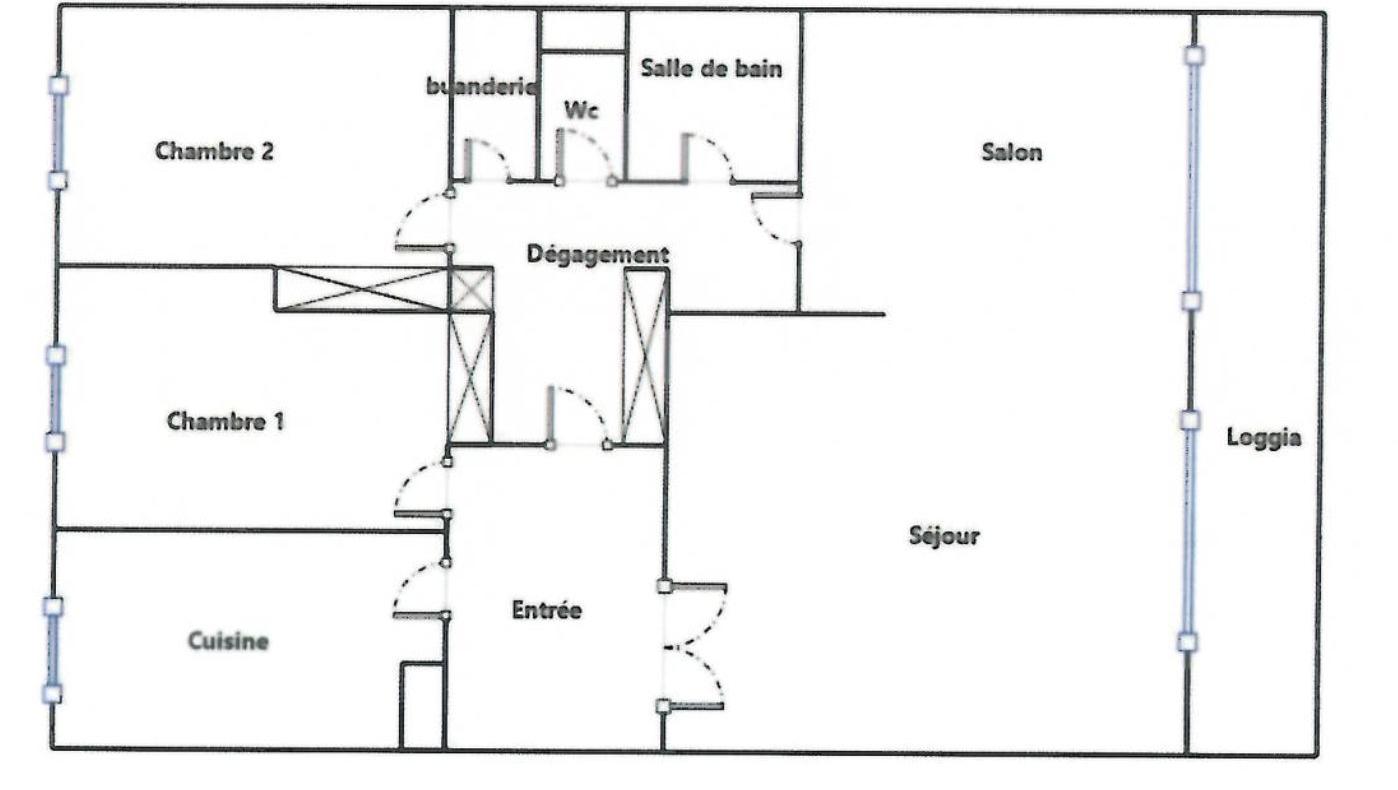 Appartement traversant 92 m² carrez– Étage élevé, vue dégagée, fort potentiel Sainte-Foy-lès-Lyon 69110