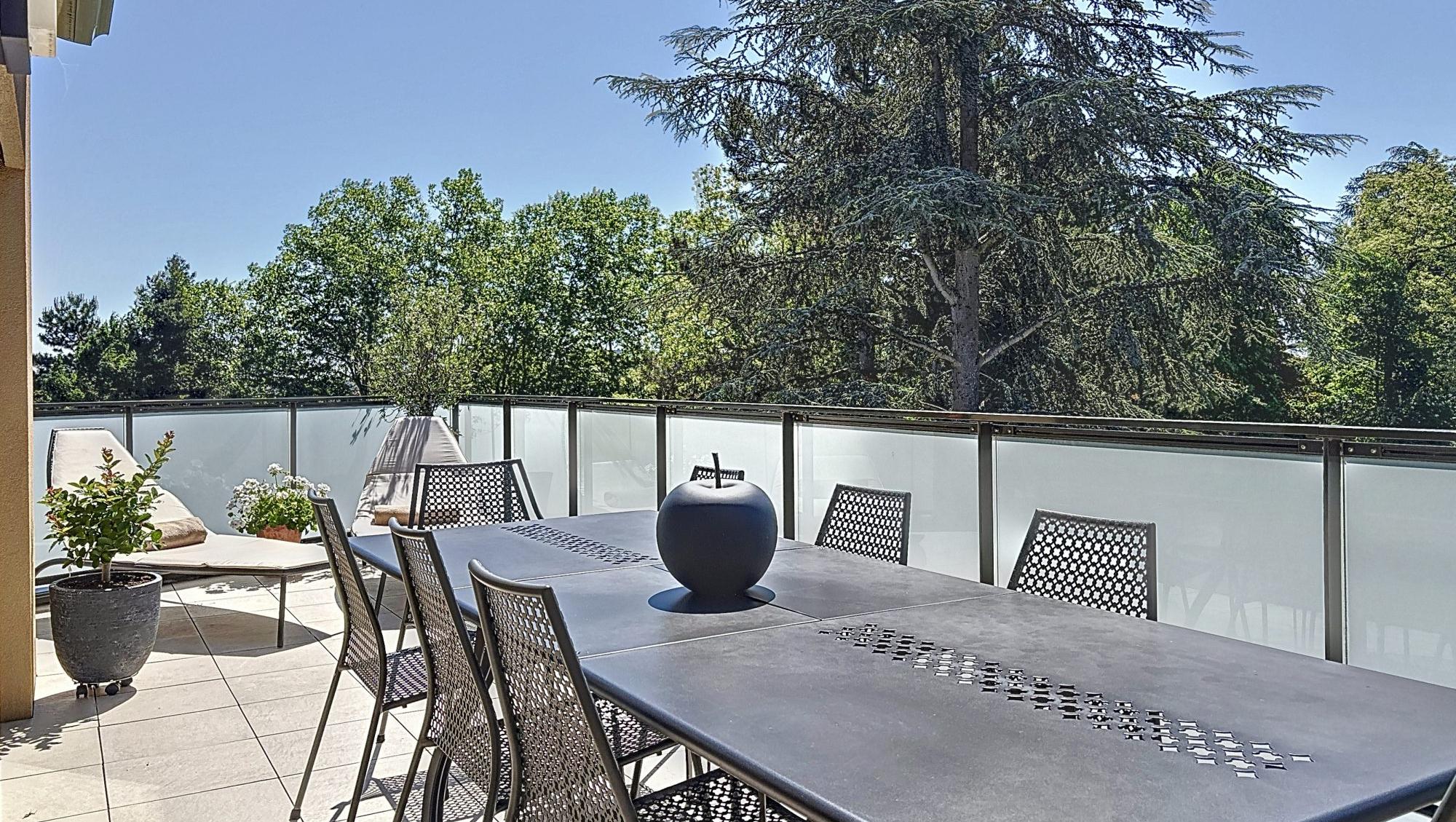 T5 toit-terrasse dernier étage, vue, sans vis à vis Saint-Cyr-au-Mont-d'Or 69450