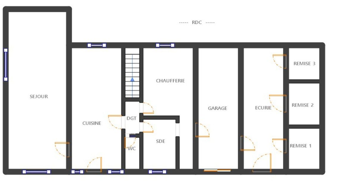 Maison en pierre – 4 chambres – 148 m² habitables – à réinventer selon vos envies Colombier-en-Brionnais 71800