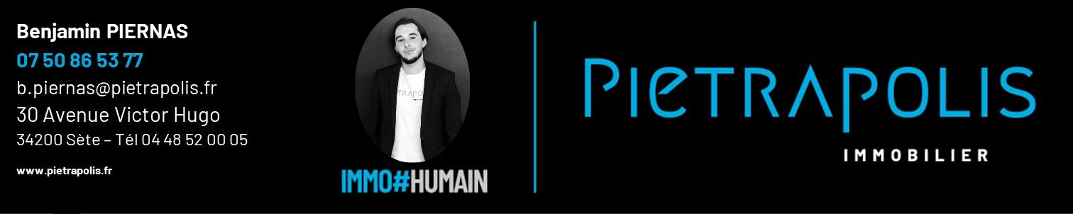 SÈTE - QUARTIER THÉÂTRE - AVENUE VICTOR HUGO : Appartement T4 81m² avec cour intérieur, local commercial 25m² Sète 34200