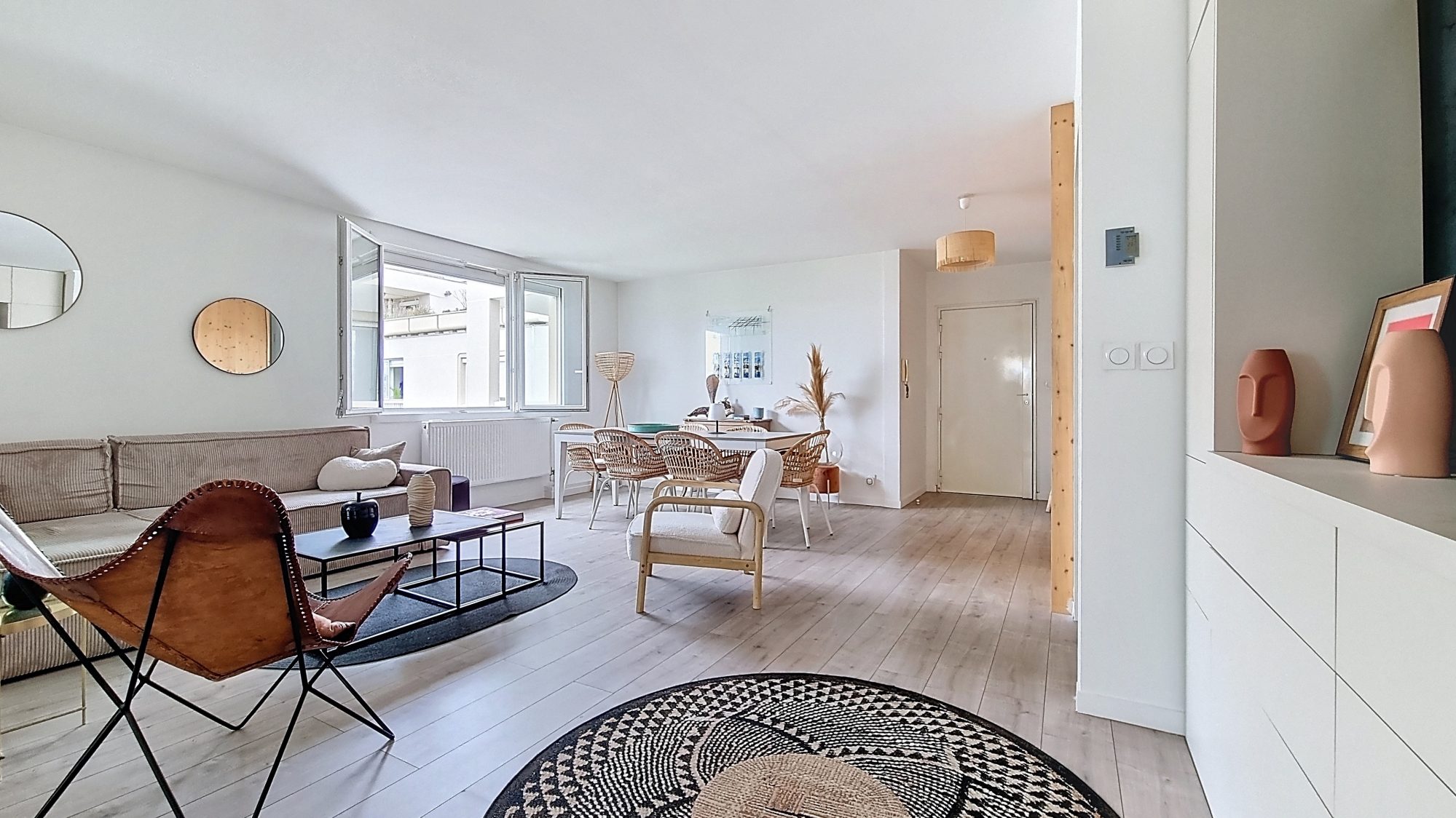Dernier étage de 109m² avec terrasse de 34m² - garage double possible