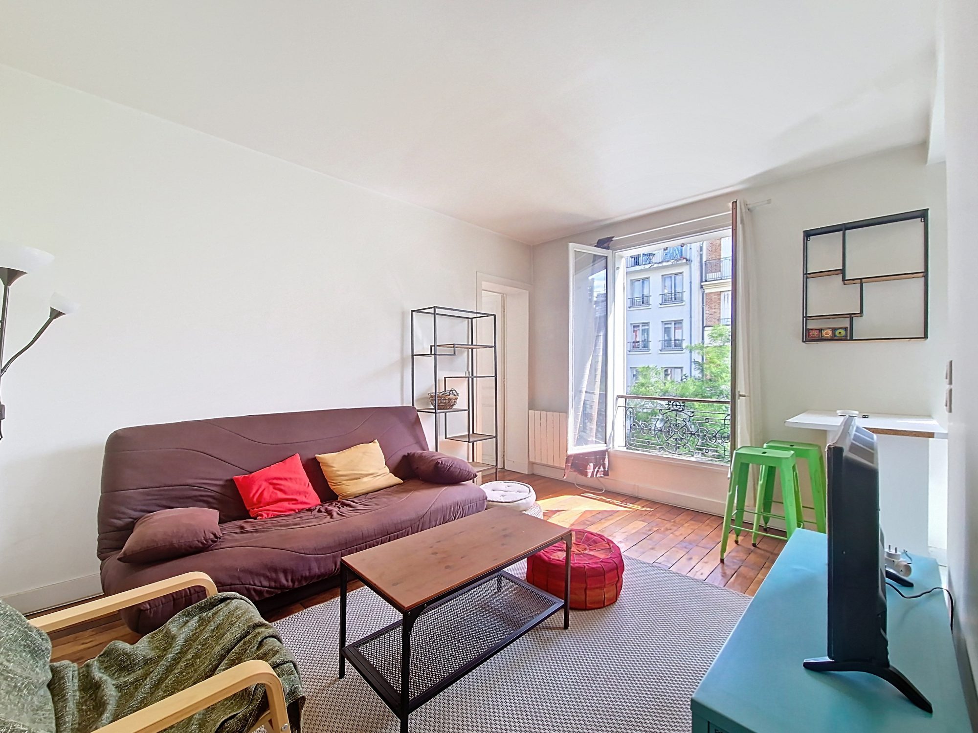 Lumineux T2 au coeur du 20 ème arrondissement