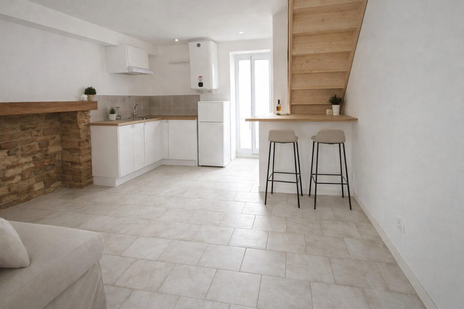 Maison rénovée au calme