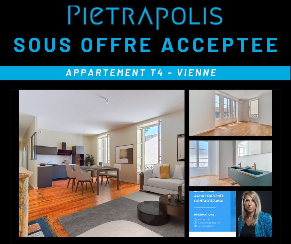 Appartement T4 - 3 Ch - 102 m2 - Standing