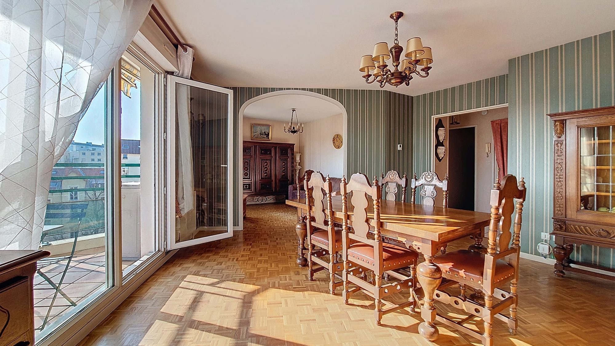 T3 de 73.73m²,  étage élevé, balcon, vue dégagée Villeurbanne 69100