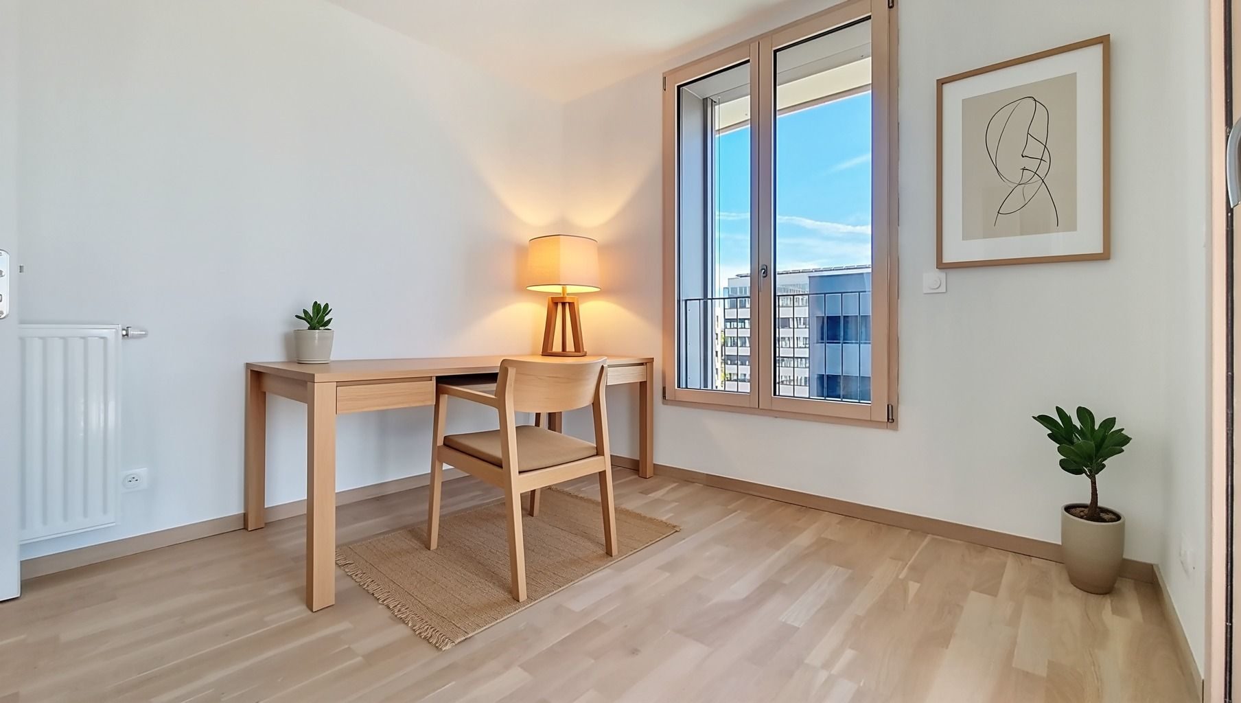 T4 coeur Confluence avec loggia Lyon 69002