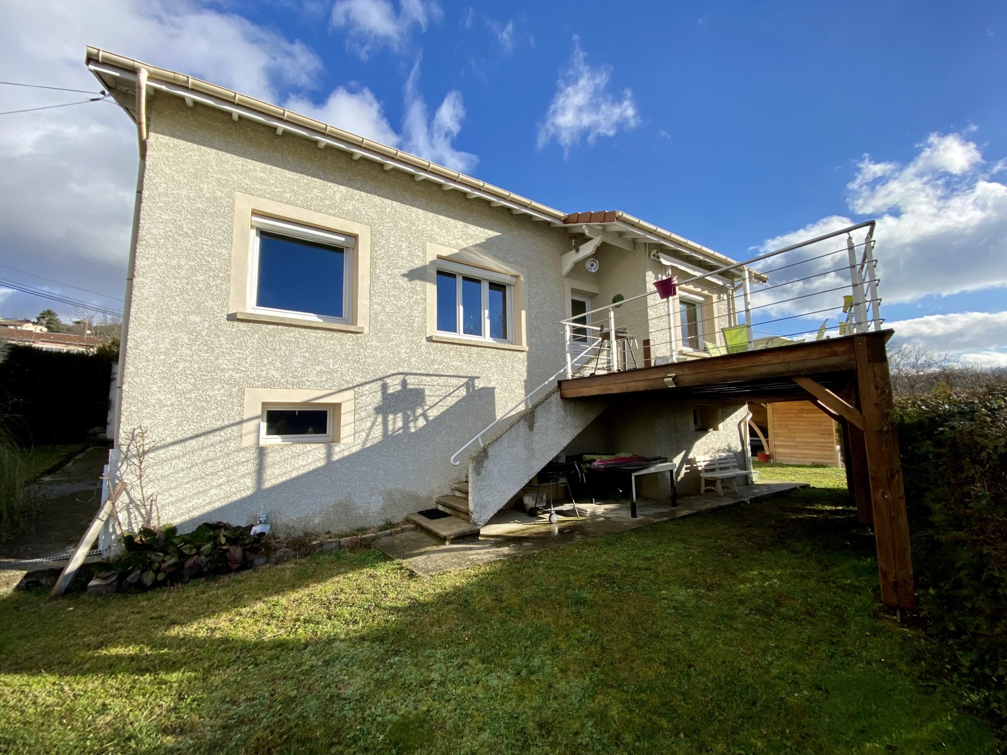 Maison avec sous-sol complet