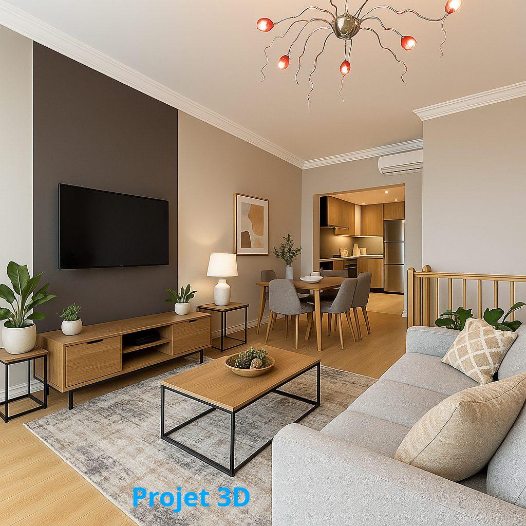 Duplex avec Terrasse – Quartier Charles Hernu
