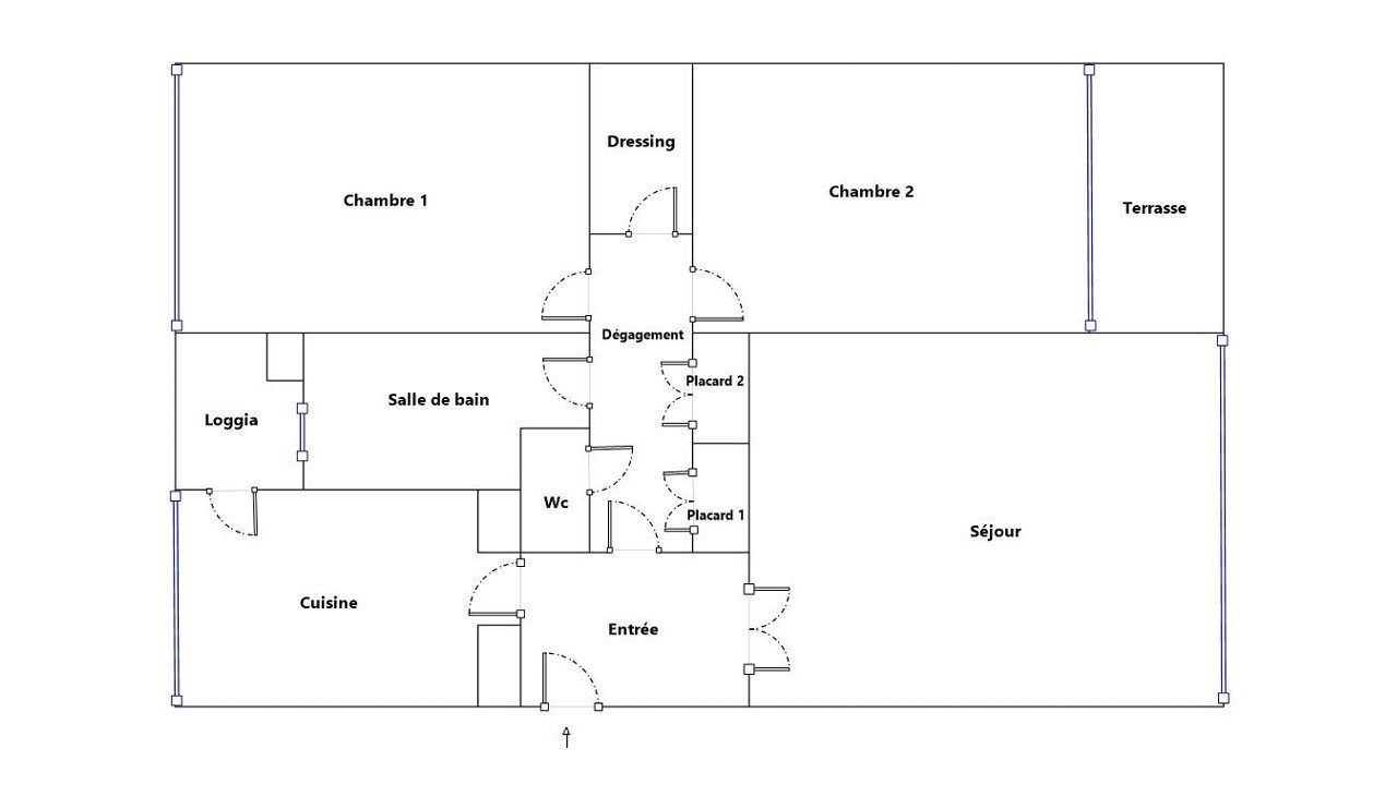 VUE DEGAGEE SANS VIS A VIS - T3 80 m² climatisé avec terrasse - Parking possible Villeurbanne 69100