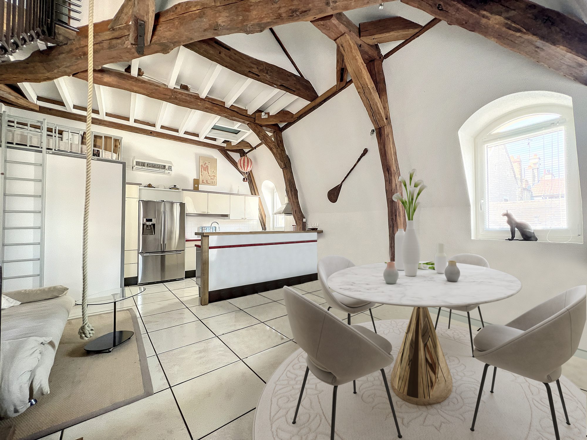 Duplex en hyper centre Dijon 21000