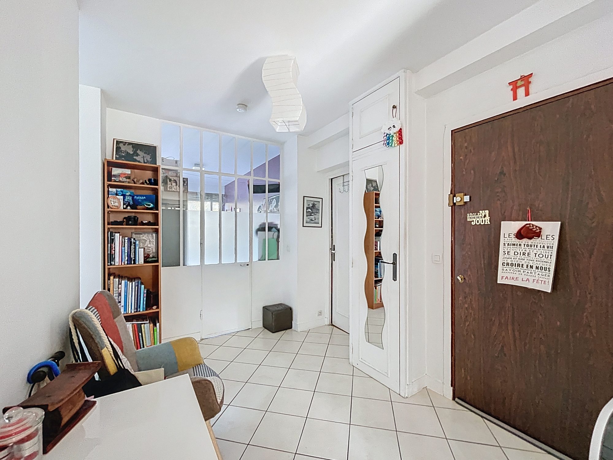 Monplaisir, Marius Berliet-St Nestor, immeuble Pitance, T4 de 89m2 avec balcon et parking Lyon 69008