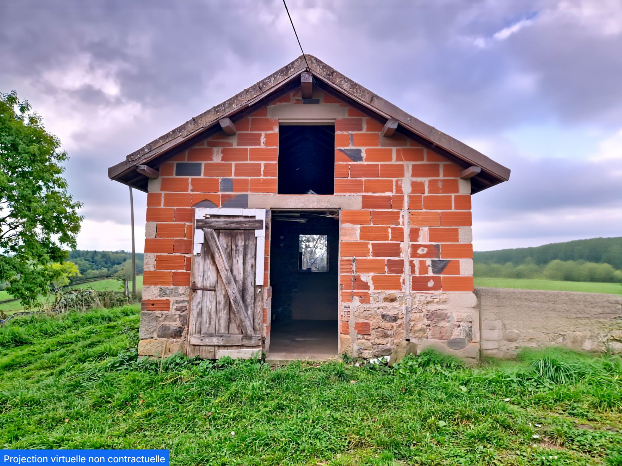 🏡 Maison à rénover avec vue sur dégagée Colombier-en-Brionnais 71800