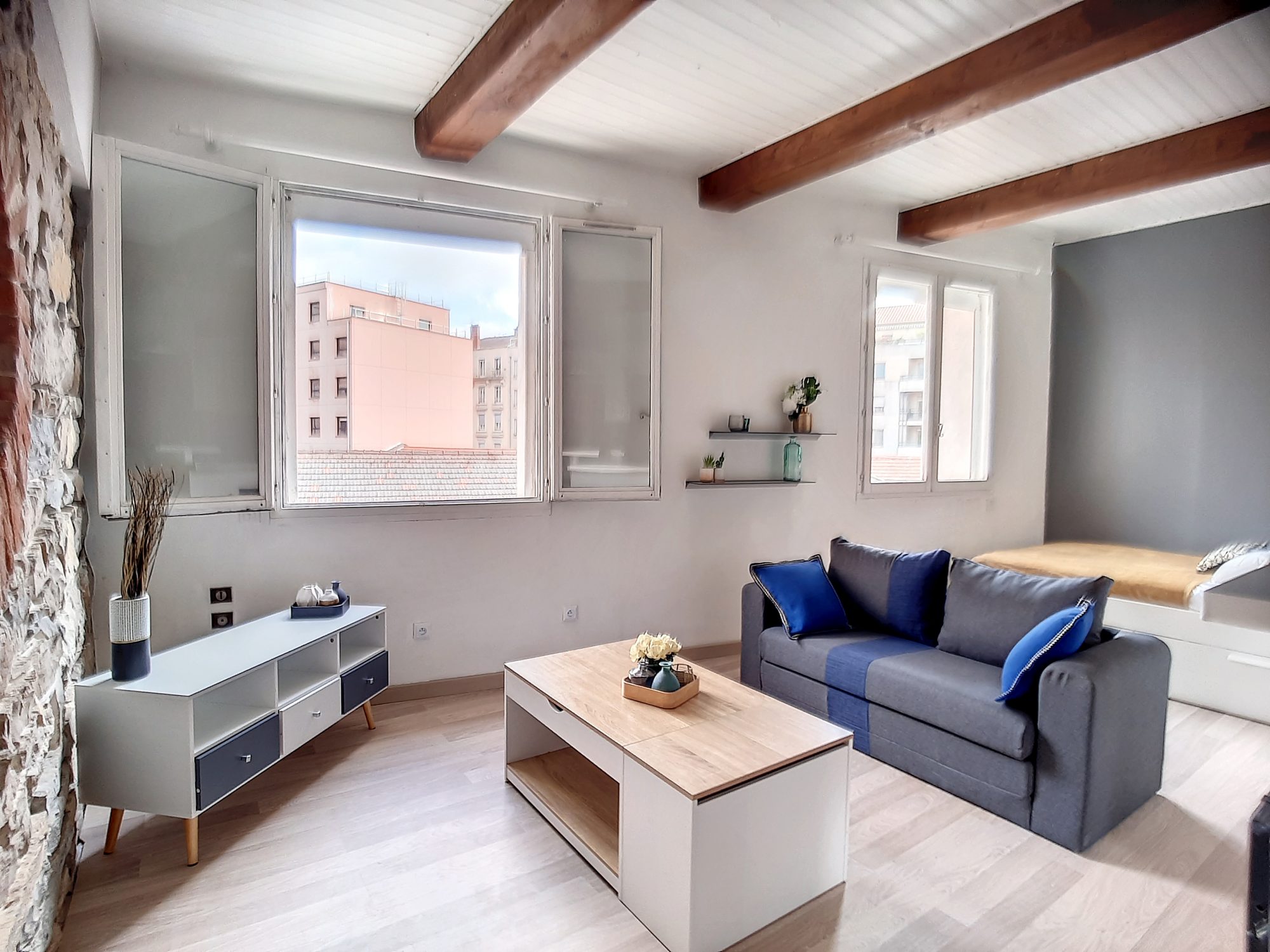 Vente studio meublé 37 m²
