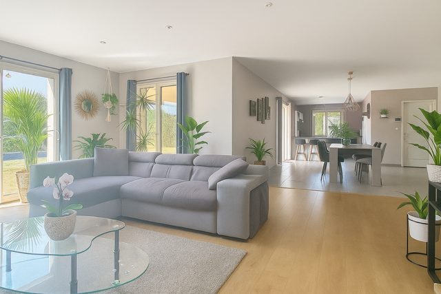 maison de plain pied - DPE C - 4 chambres + 1 bureau