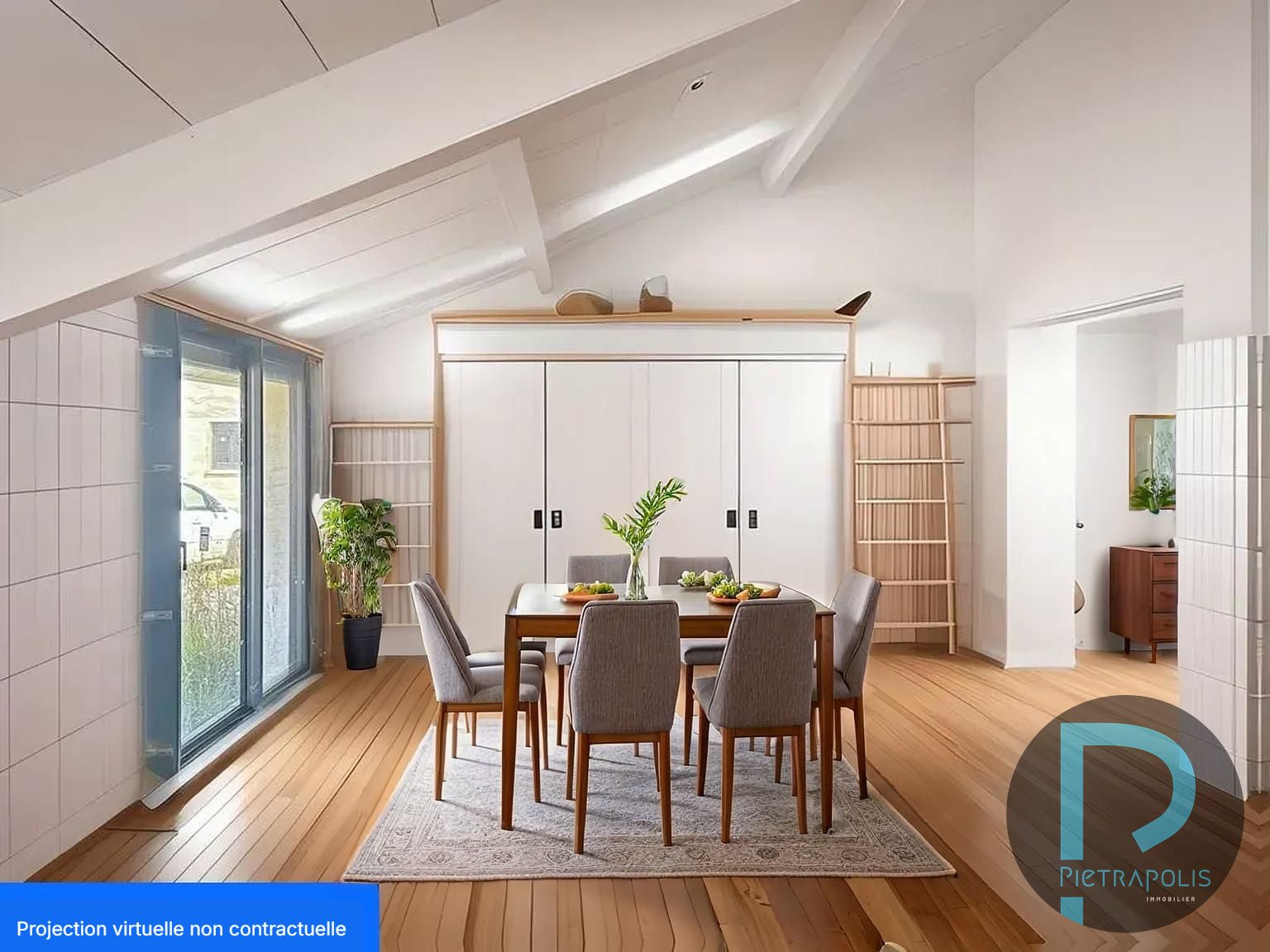 Maison de 95m² - 3 chambres dont une au RDC - Buanderie - Terrain de 70m² Romans 01400