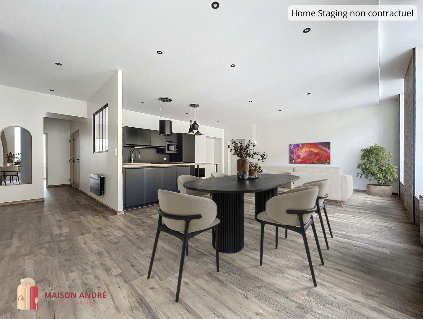 Appartement entièrement rénové d'env 108 m² au coeur de Tarare avec ascenseur
