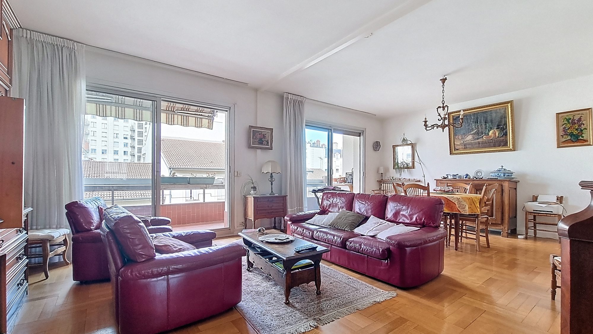 Métro Saxe-Gambetta - Appartement T5 de 120 m² avec terrasse. Possibilité parking en sous sol Lyon 69007