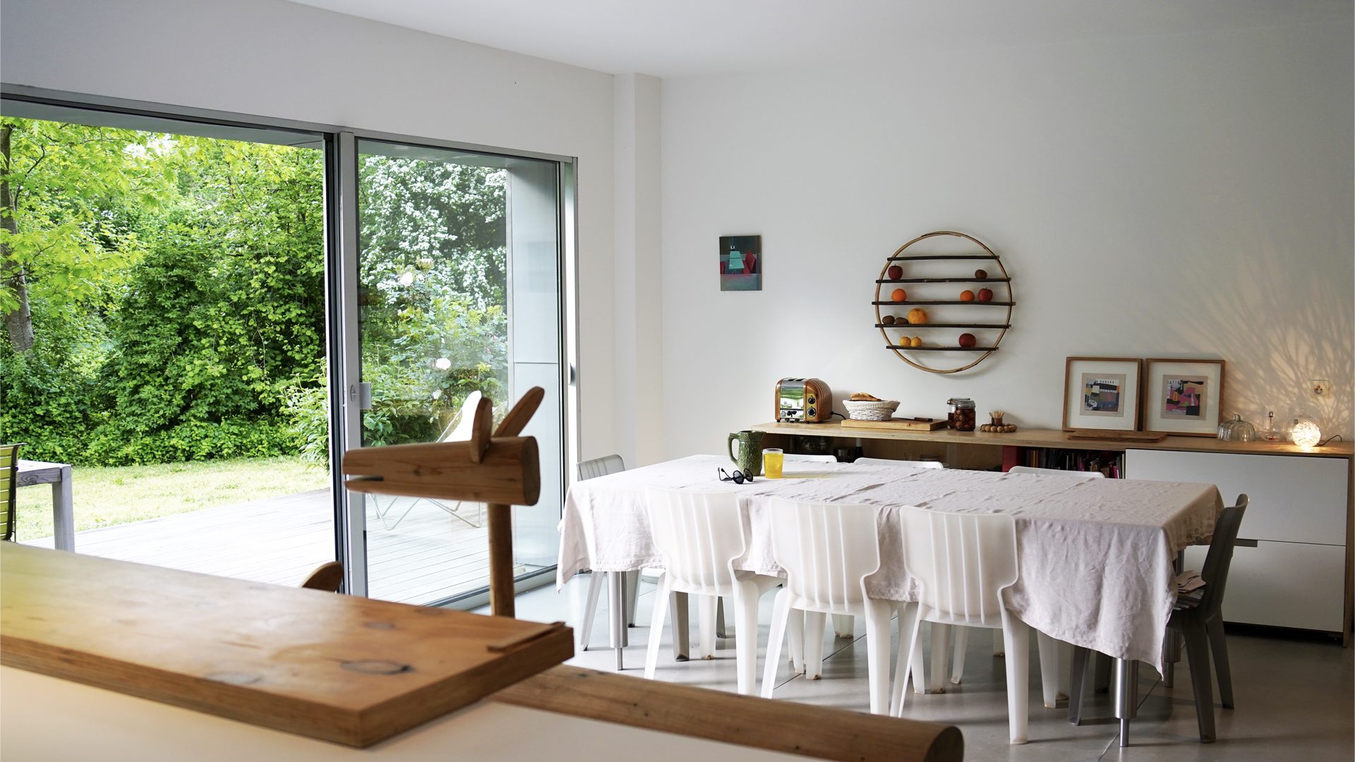 COUP DE COEUR POUR CETTE MAISON D'ARCHITECTE AU COEUR D'UN ECRIN DE VERDURE Villette-d'Anthon 38280