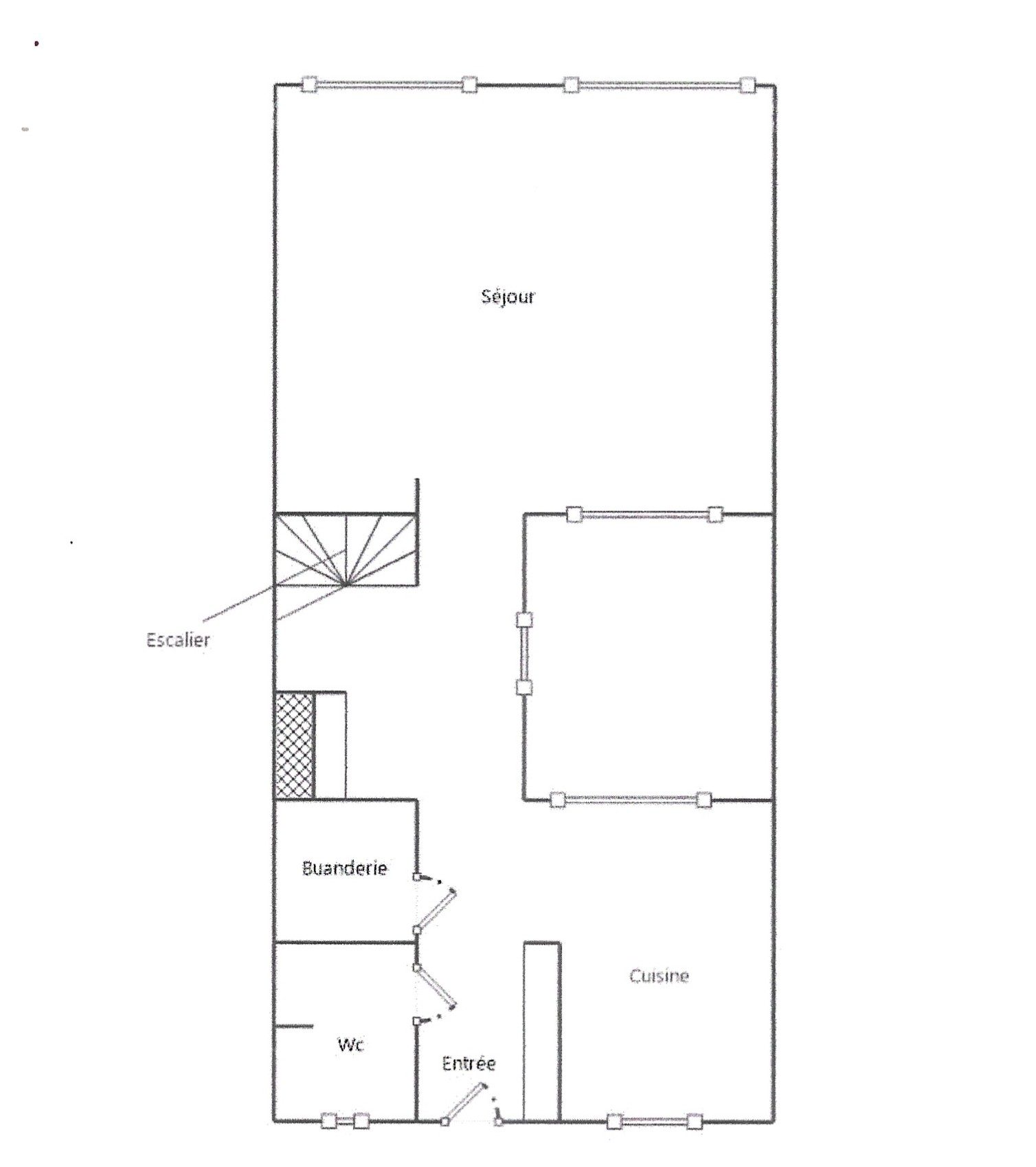 Maison de ville contemporaine  avec jardin et garage Villeurbanne 69100