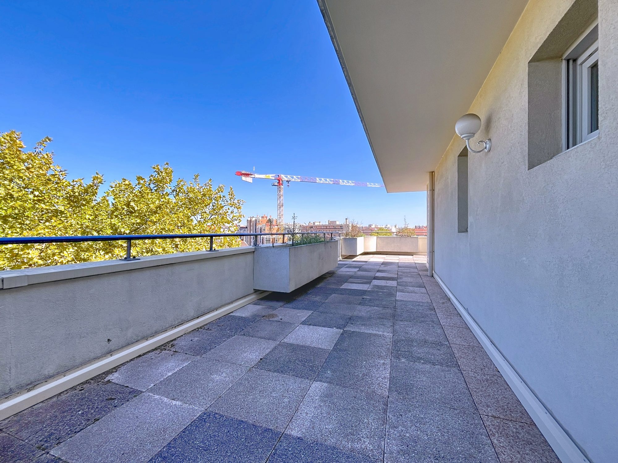 Dernier étage – Terrasse panoramique Lyon 69007
