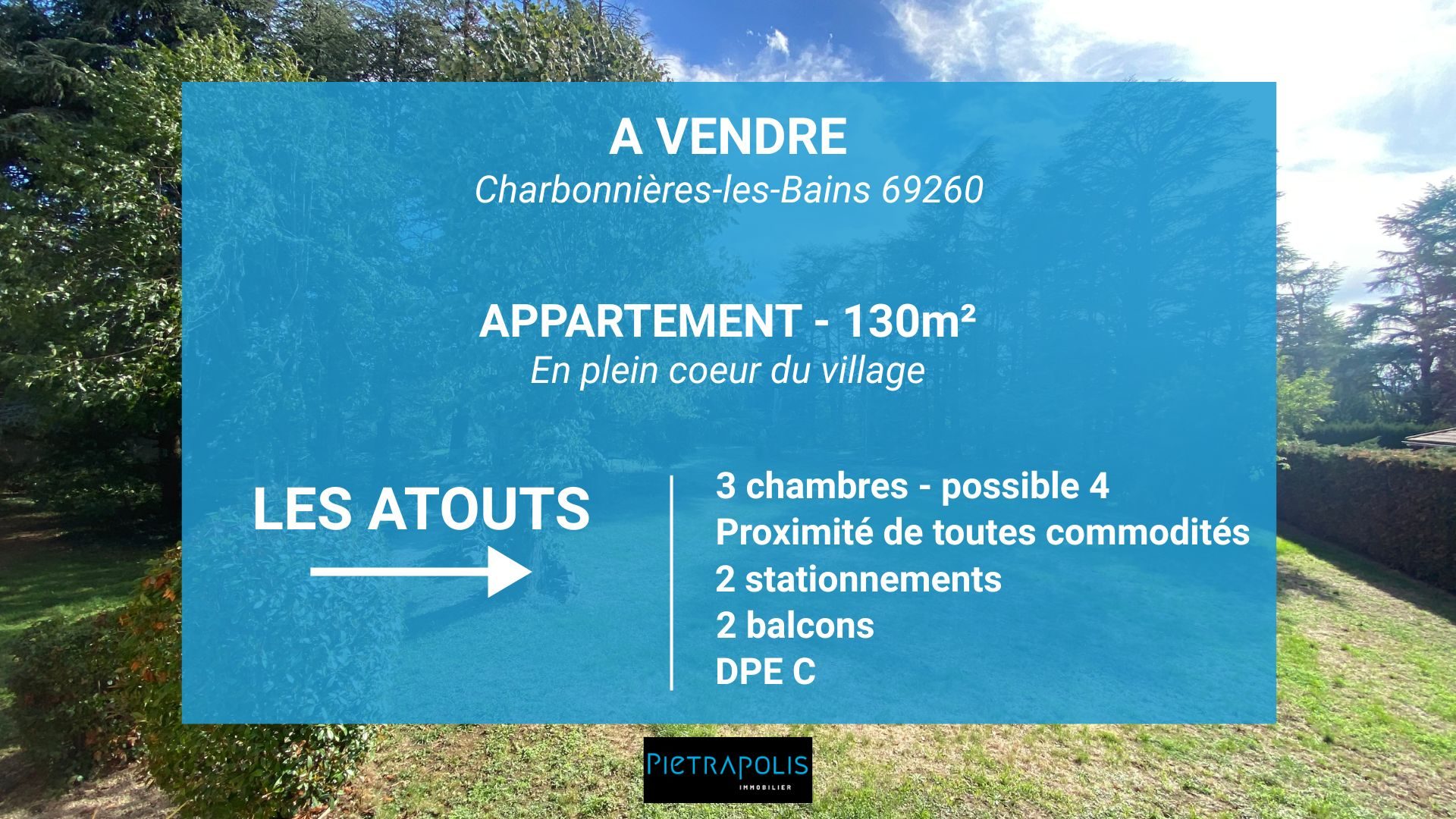 APPARTEMENT 3 CHAMBRES HYPER CENTRE