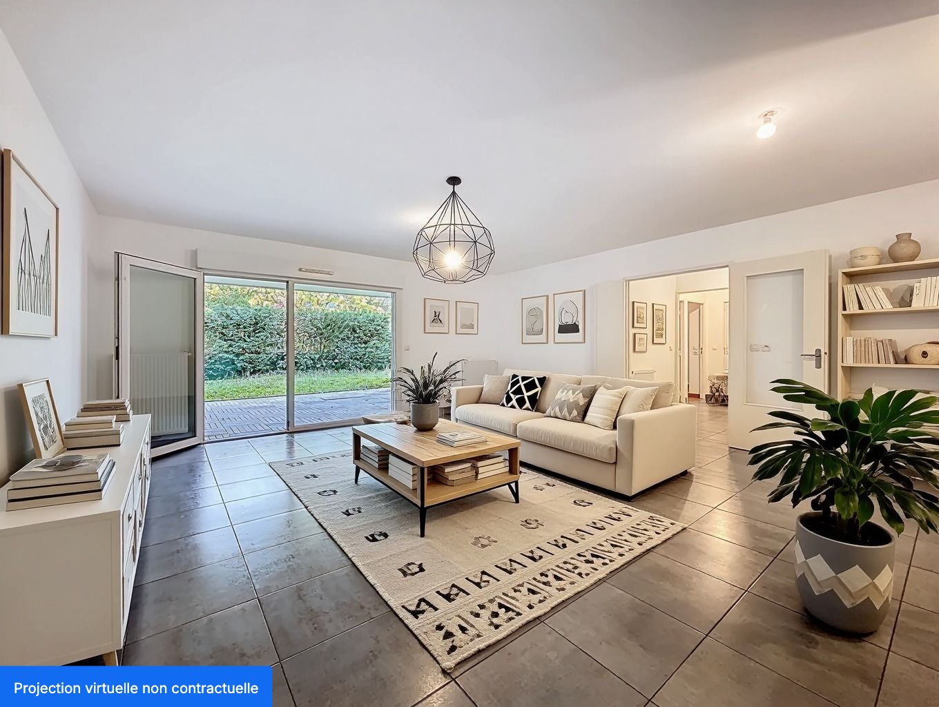 APPARTEMENT 72 M² JARDIN GARAGE