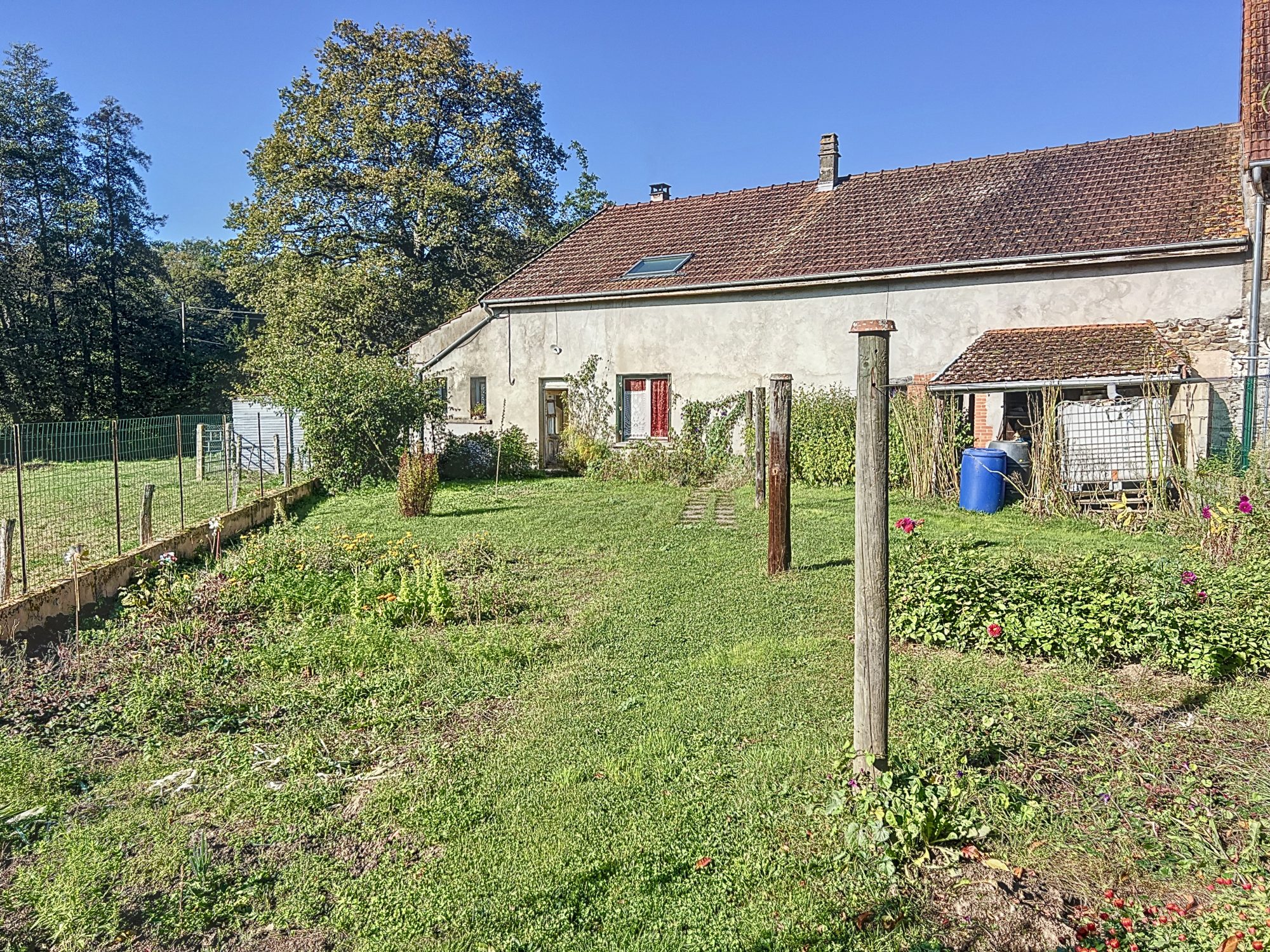 Maison à rénover avec superbe terrain