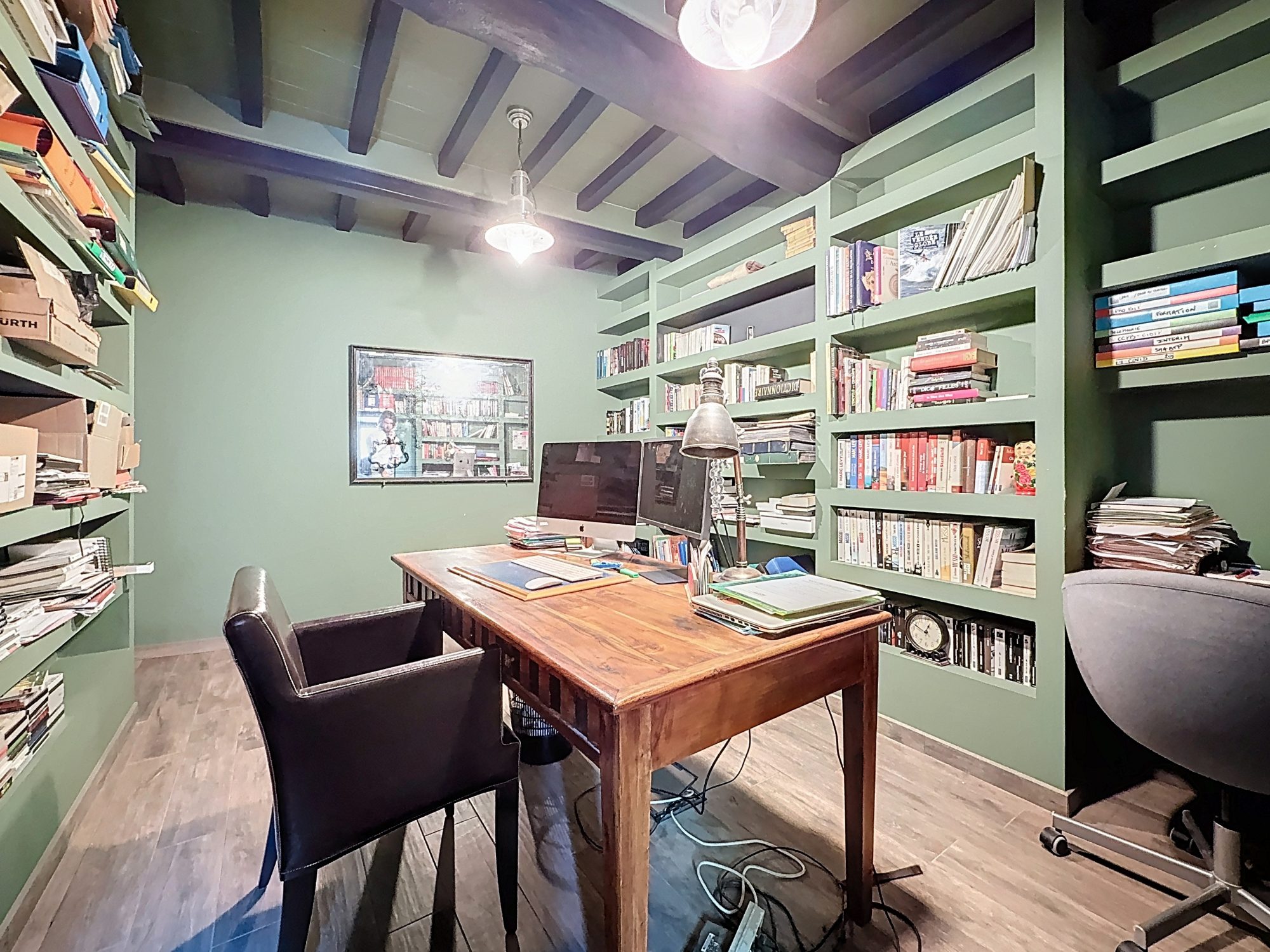 Grande propriété familiale avec deux maisons sur 935 m² de terrain arboré – Calme et potentiel locatif Chambost-Longessaigne 69770