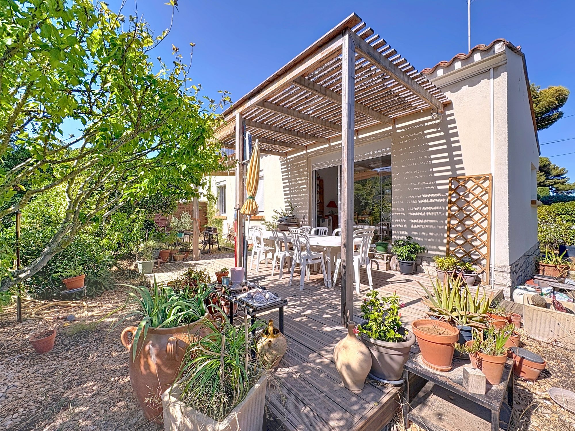 SÈTE - LES METAIRIES : Sur une parcelle de 450m², maison de plain-pied T3 70m² env