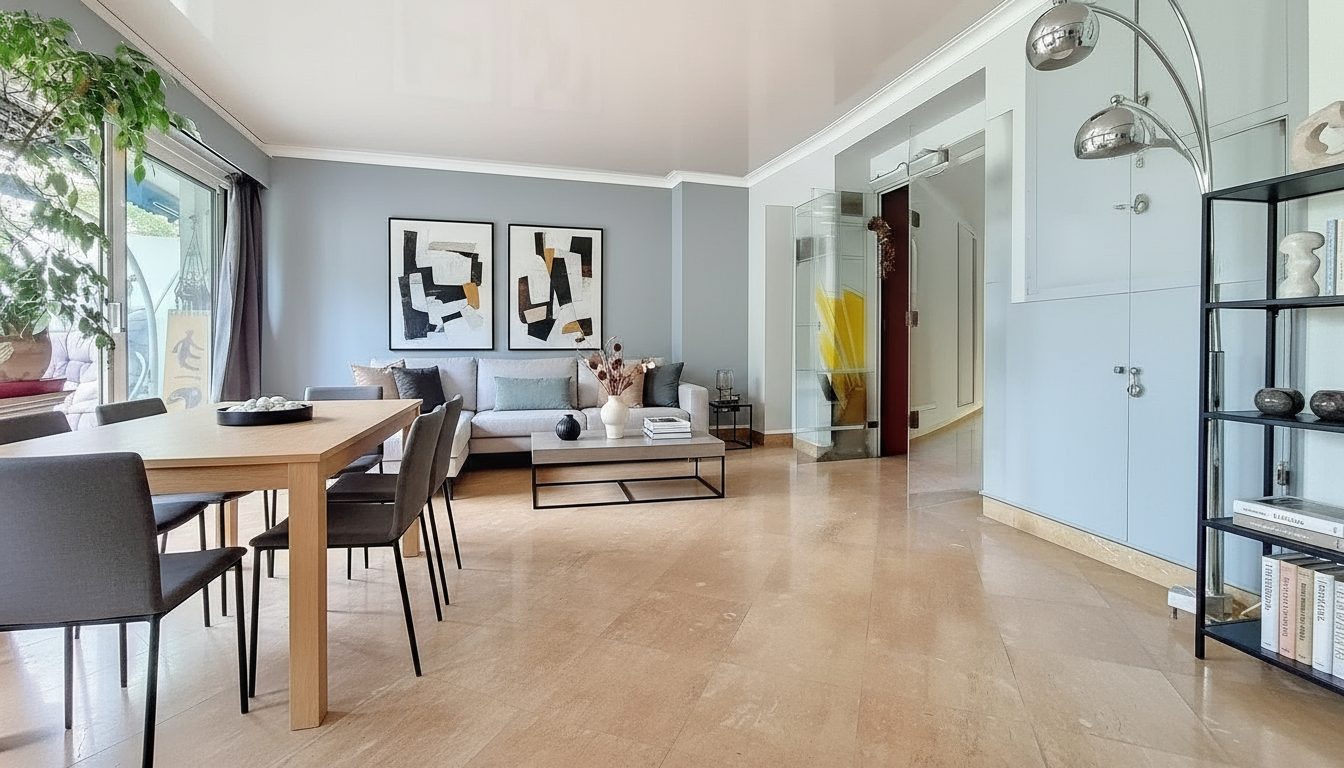 Appartement étage élevé, 2 balcons - Saxe Gambetta Lyon 69007