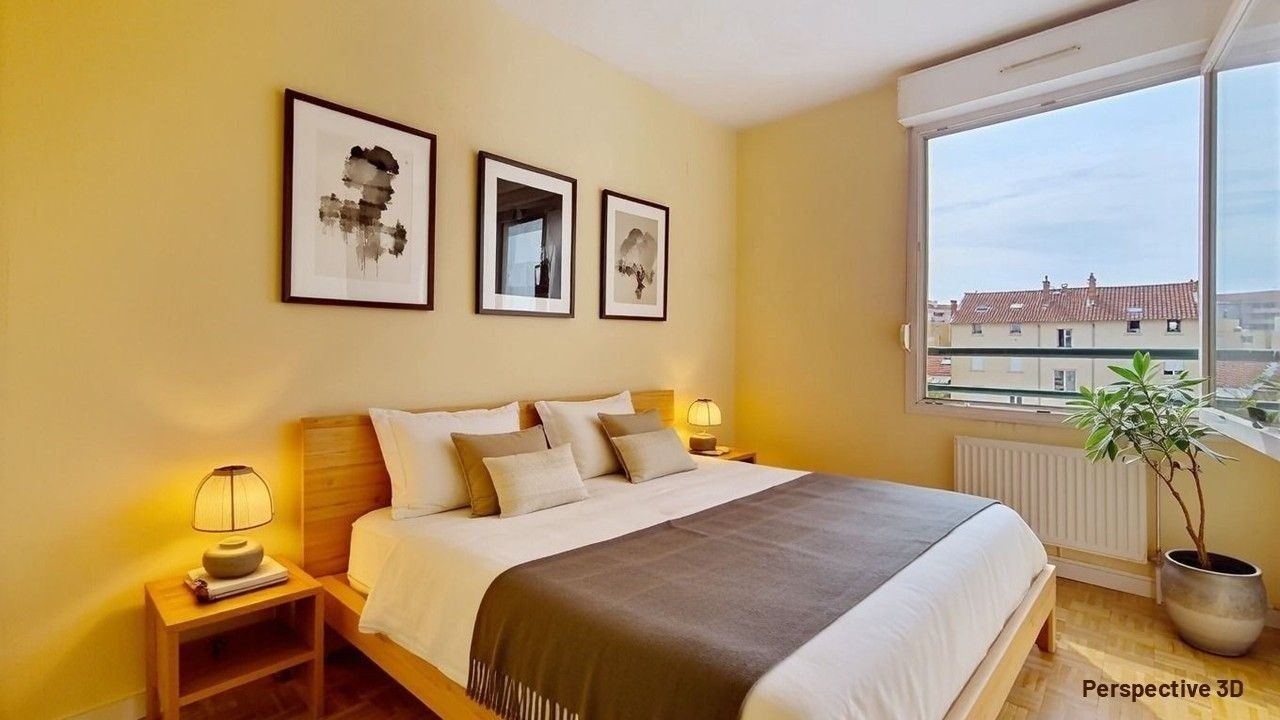 T3 de 73.73m²,  étage élevé, balcon, vue dégagée Villeurbanne 69100