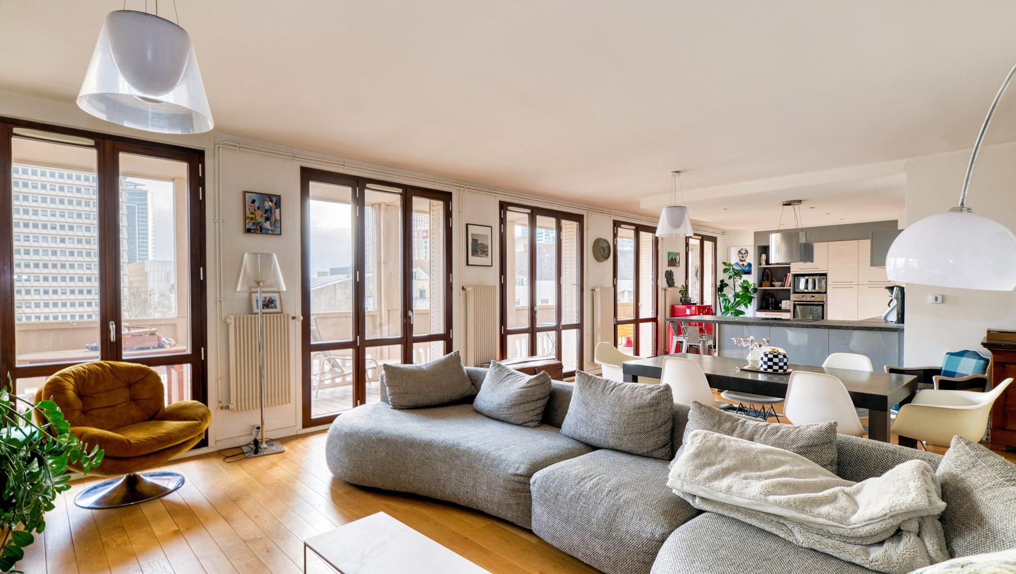 Appartement T4 (Possibilité T5) - 119 m² - Lumineux et Sans Vis-à-Vis