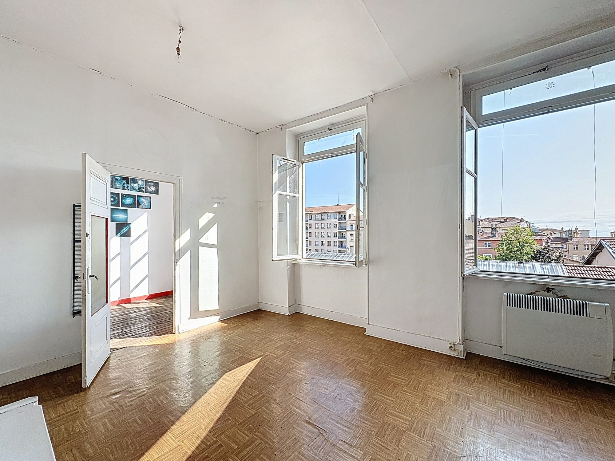 T4 de 82 m² avec vue imprenable à 200 m du métro Croix Rousse
