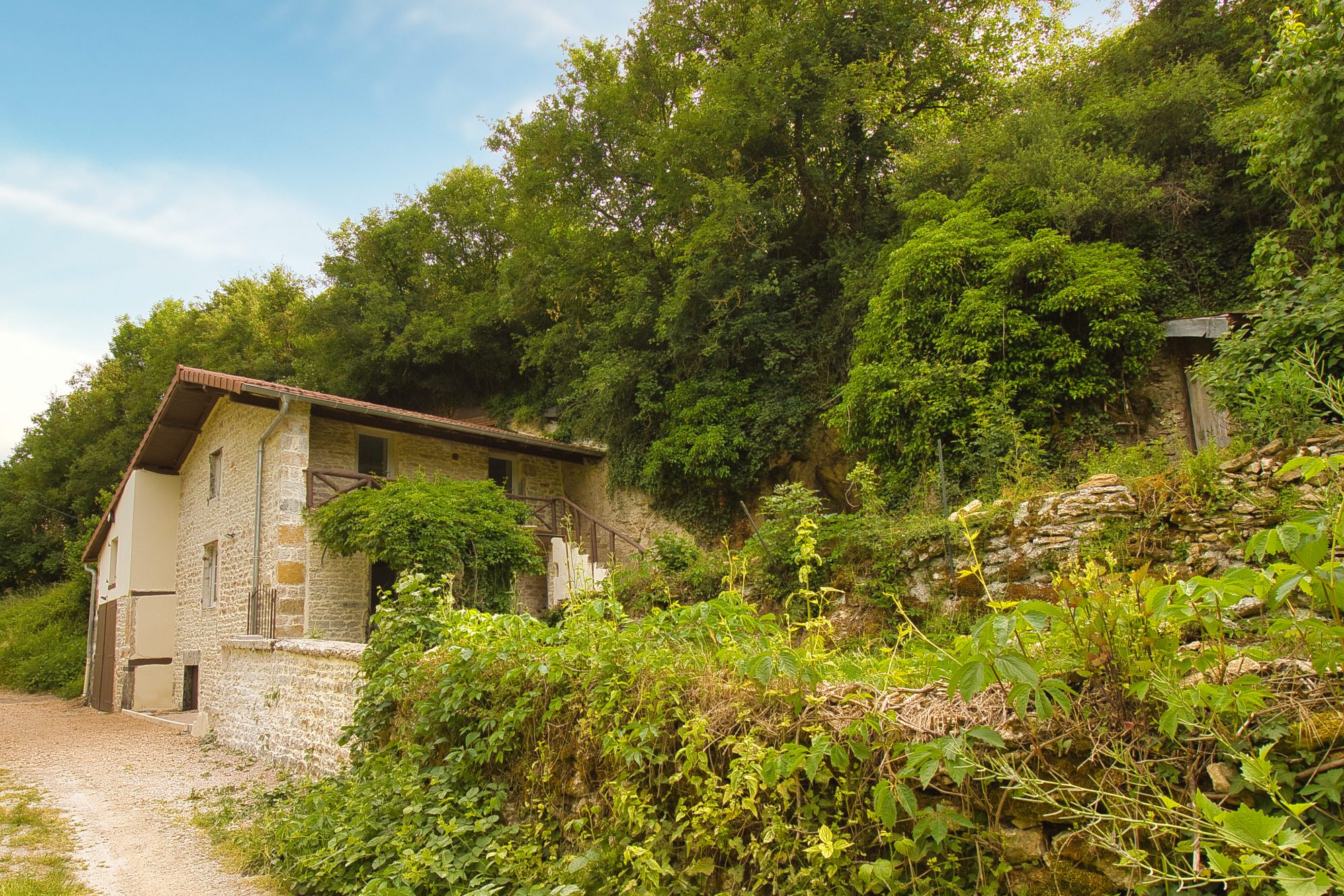 Maison troglodyte entièrement rénovée