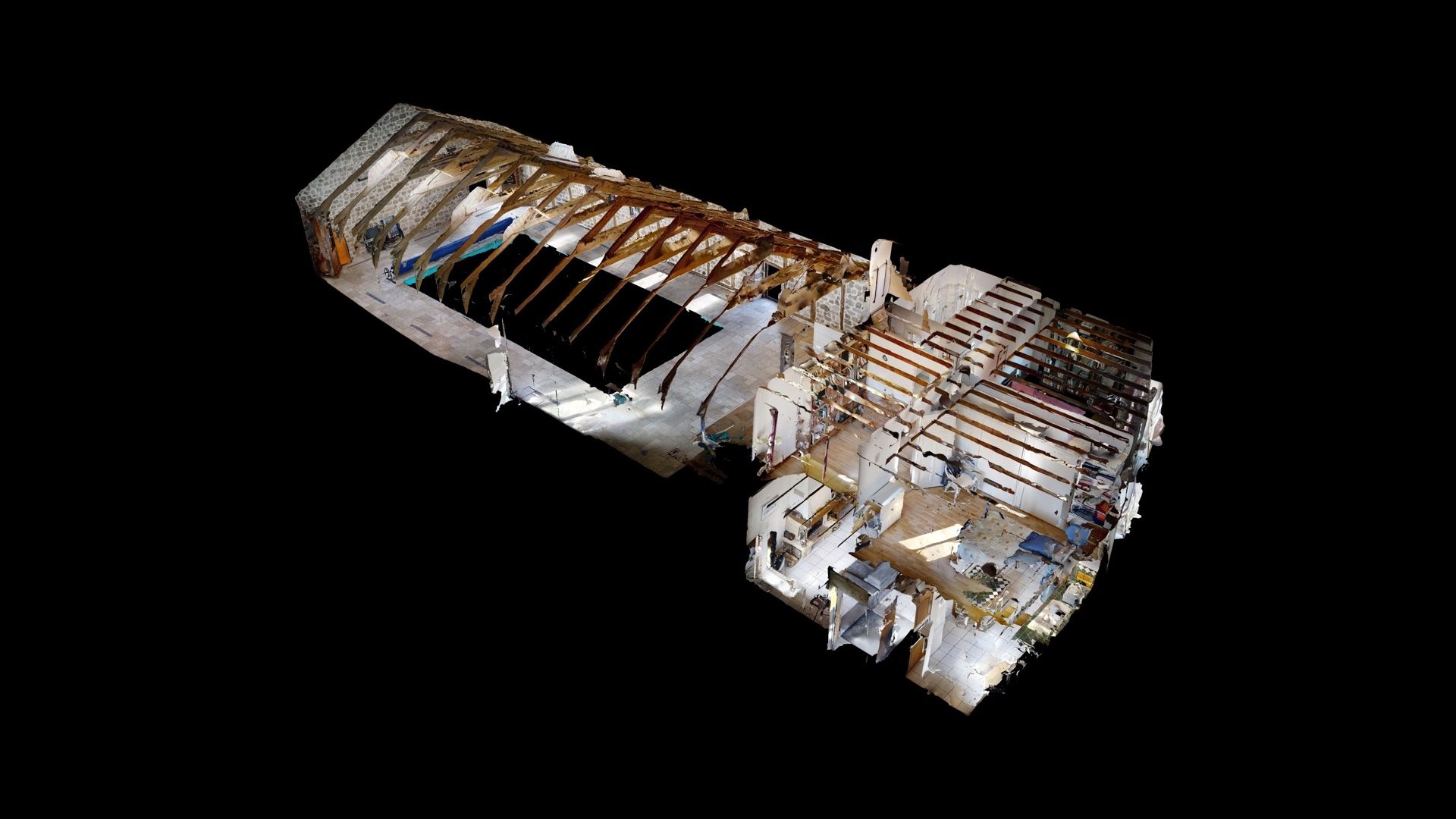 Bien d’exception loué en gîtes avec piscine intérieure Montregard 43290