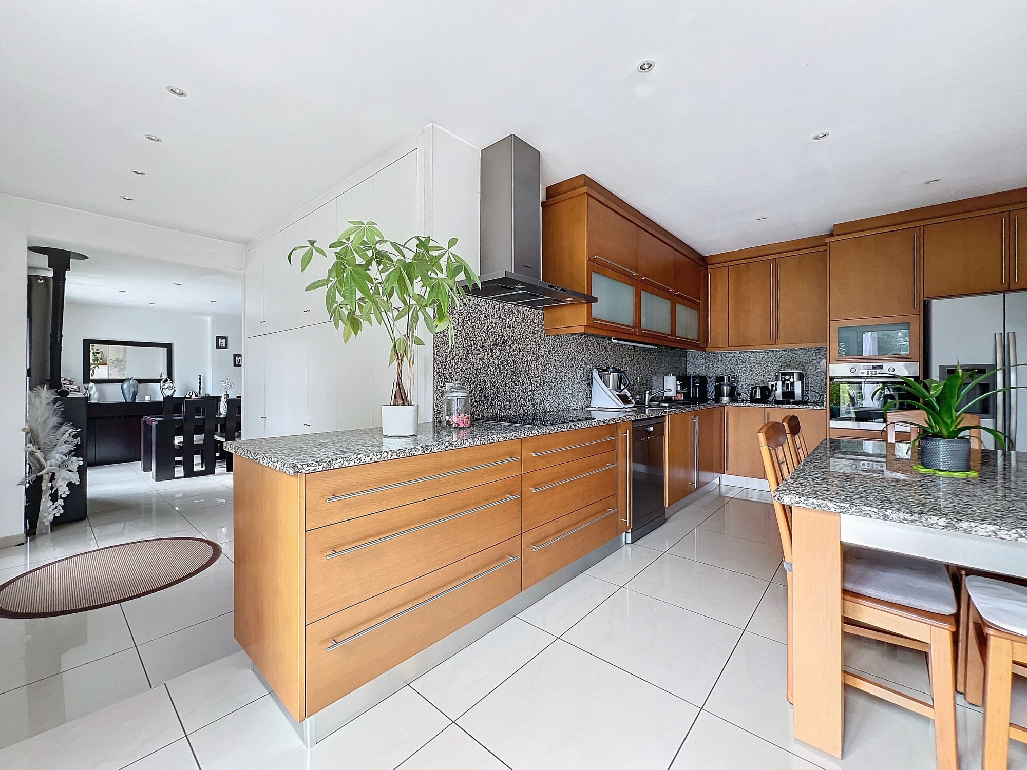 A NEUVILLE SUR SAONE, JOLIE MAISON DE 160m2 AVEC GARAGE SUR 1100m2 DE TERRAIN Neuville-sur-Saône 69250