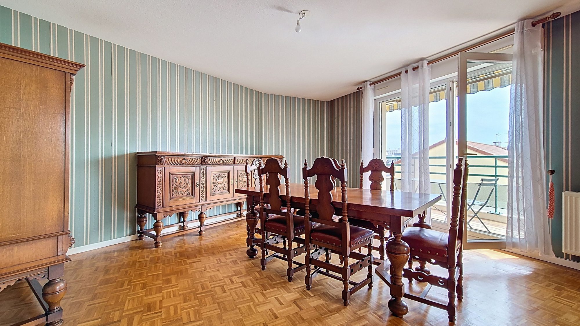 T3 de 73.73m²,  étage élevé, balcon, vue dégagée Villeurbanne 69100