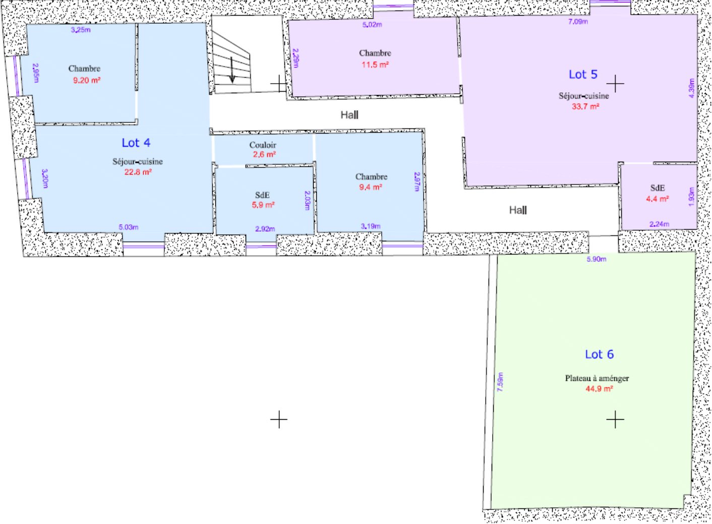 IMMEUBLE AVEC 5 LOTS - SAINT SYMPHORIEN D'ANCELLES Saint-Symphorien-d'Ancelles 71570