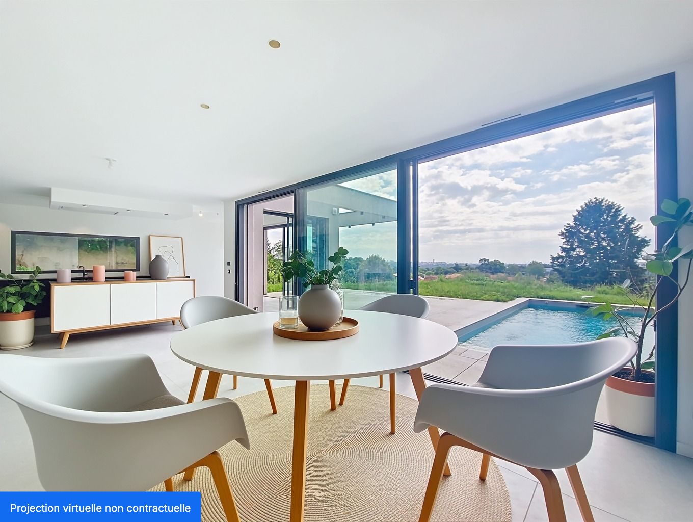 Villa contemporaine - Vue incroyable