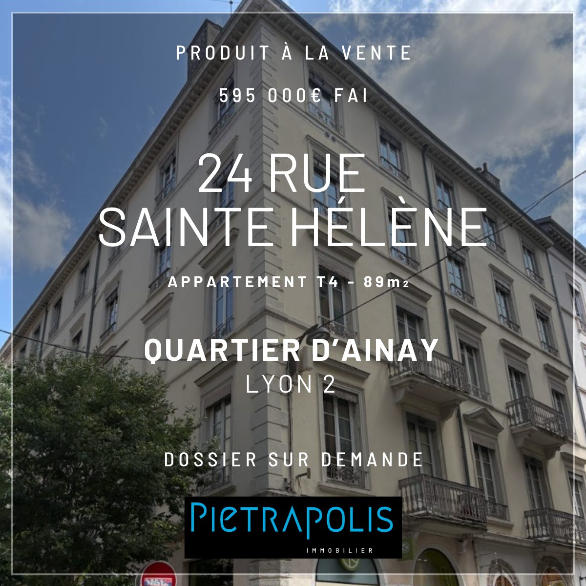 AVANT-PREMIERE- APPARTEMENT T.4 DE PRESTIGE