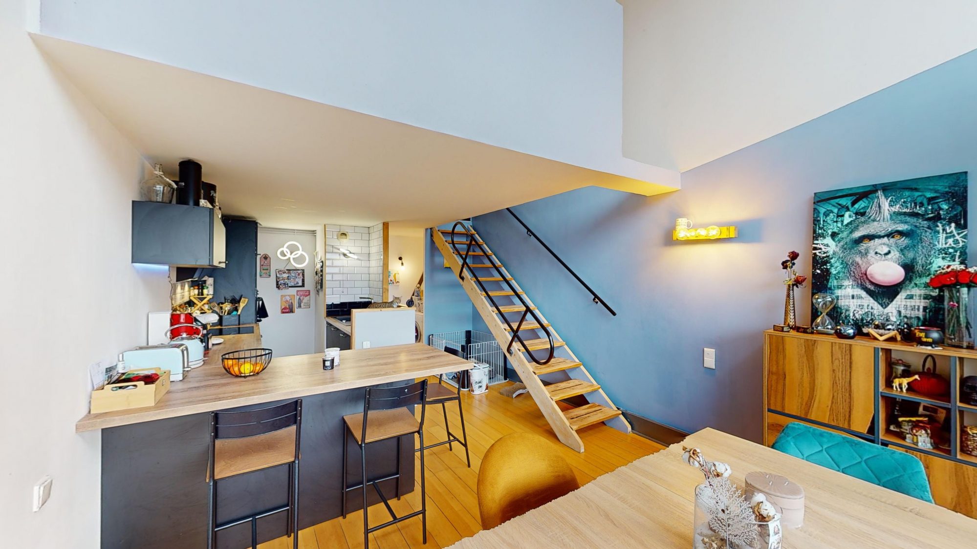 LE CORBUSIER. Apt t5 de 128m2 hab + balcons Firminy 42700